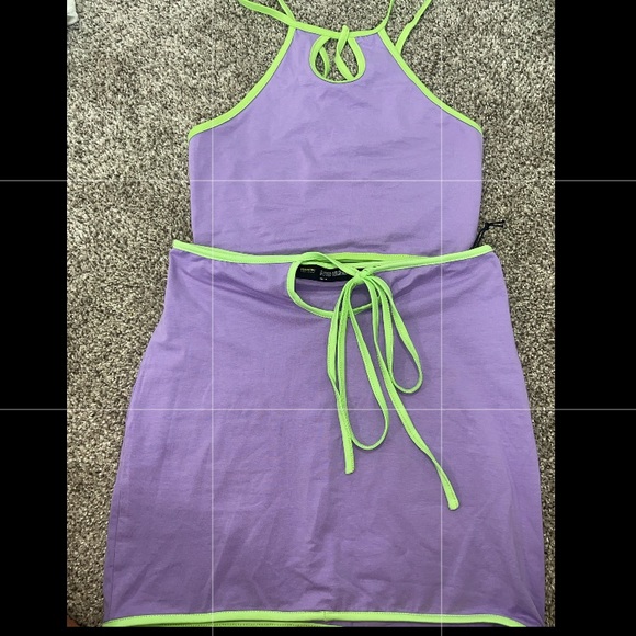 Purple and green three piece set with tags - Picture 8 of 8